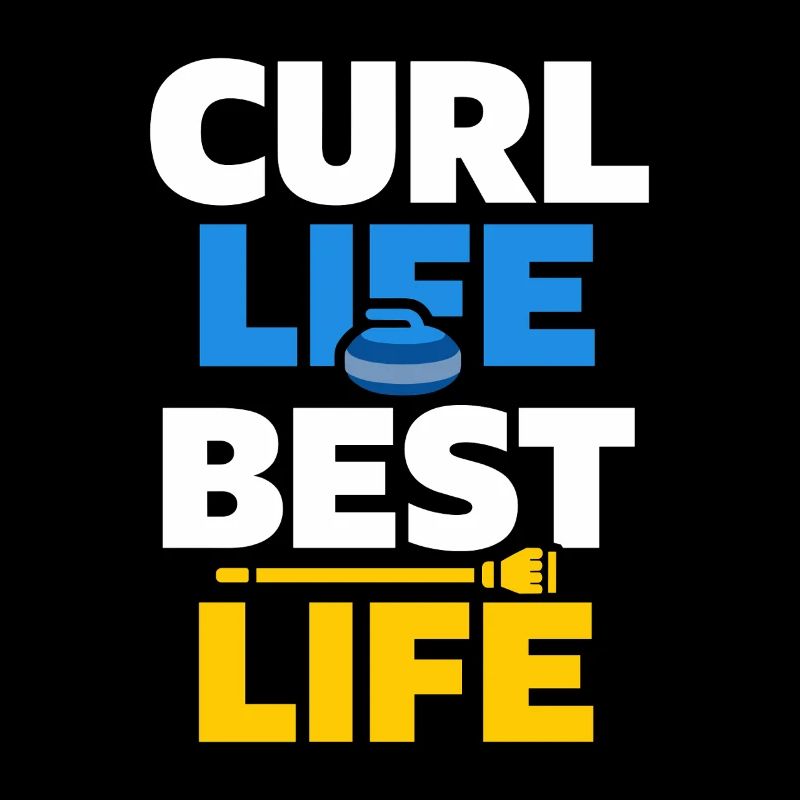 Curling, balayage drôle, cardio dur avec balai