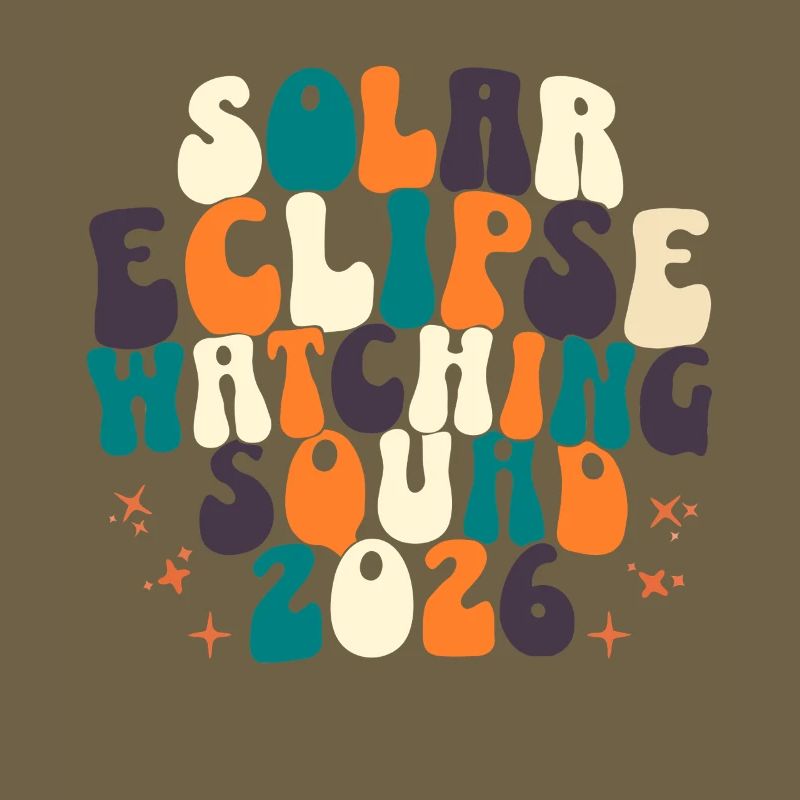 Solar Eclipse Watching Squad 2026