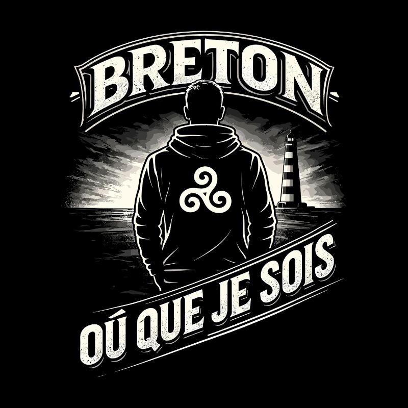 Breton, wo immer ich bin, Brittany Triskel