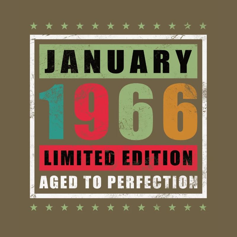 Édition limitée vintage de janvier 1966