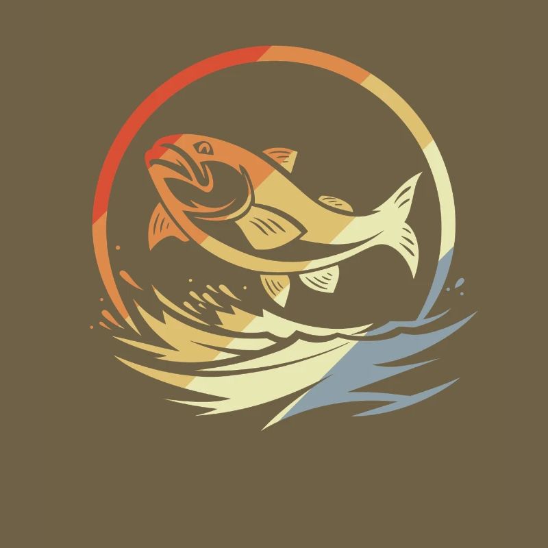 Fishing Retro Style