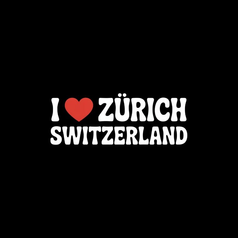 J’adore Zurich, la Suisse