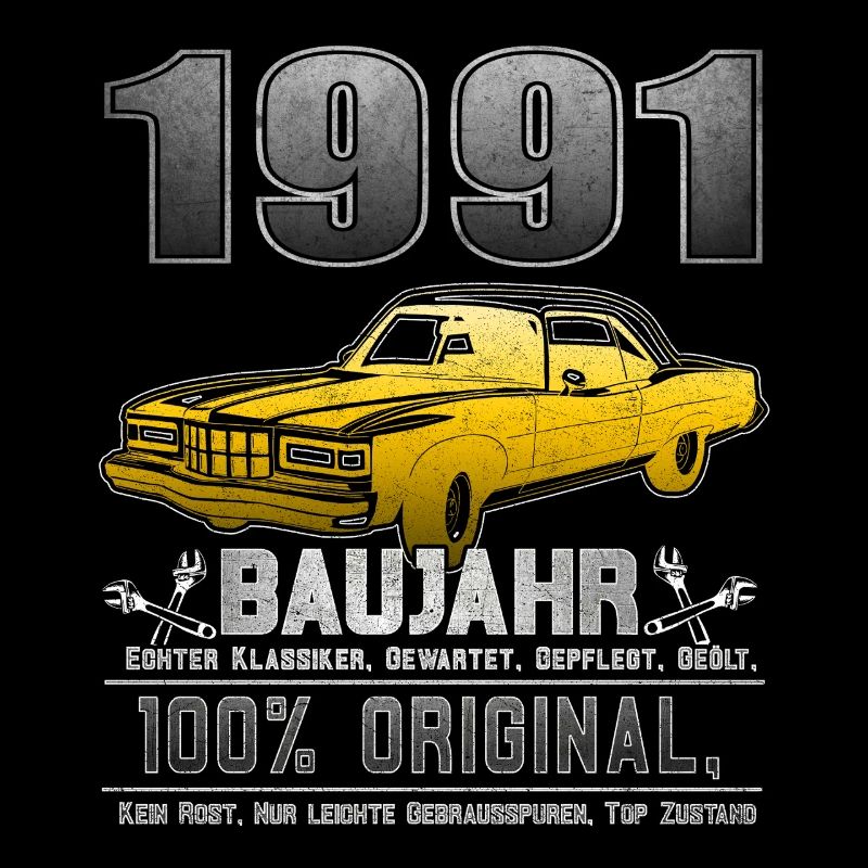 Original 1991 Millésime 1991 Anniversaire rétro 1991