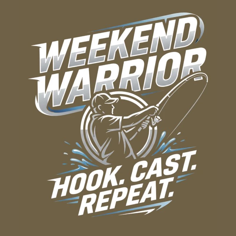 Répétition du pêcheur du Weekend Warrior Hook Cast