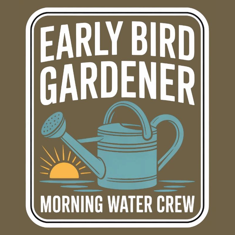 Jardinier Matinal Matinal Équipe d’eau