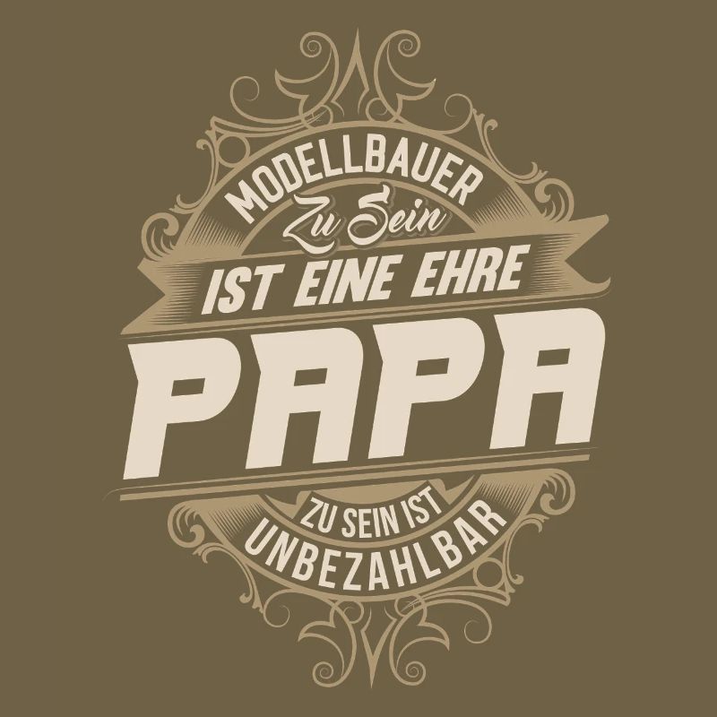 Modellbauer Papa