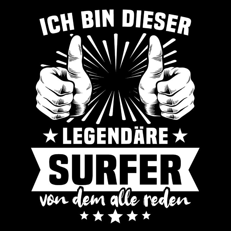 Légende du surfeur