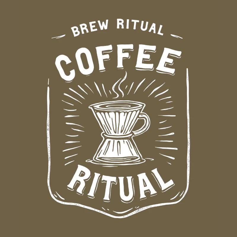 Rituel de l’infusion de café Verser sur le kaffee
