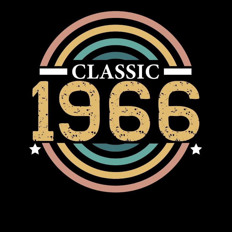 Classic 1966 Birthday 60 Year Old Year Birth