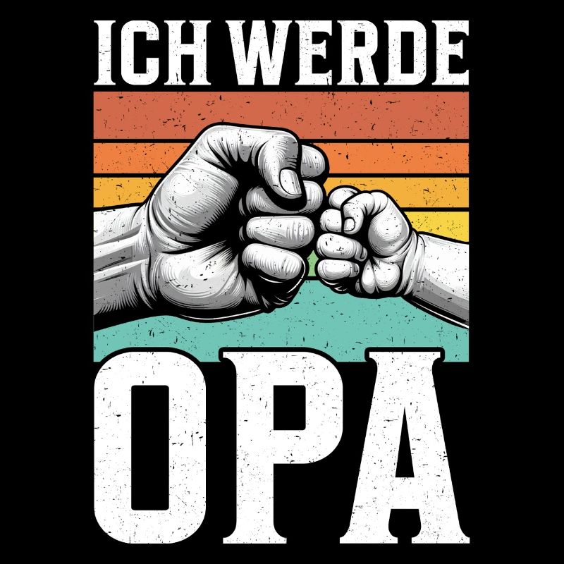 Ich Werde Opa Baby Großvater Pops Großeltern