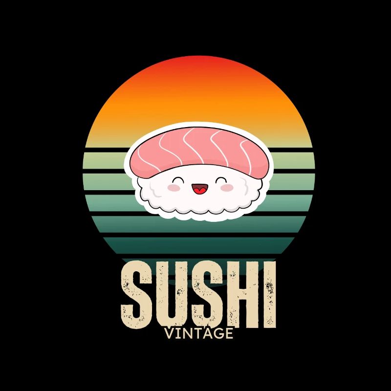 Sushi Vintage Sunset