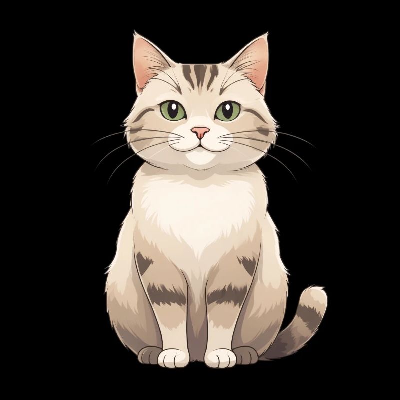 Amoureuse des chats en fourrure pastel