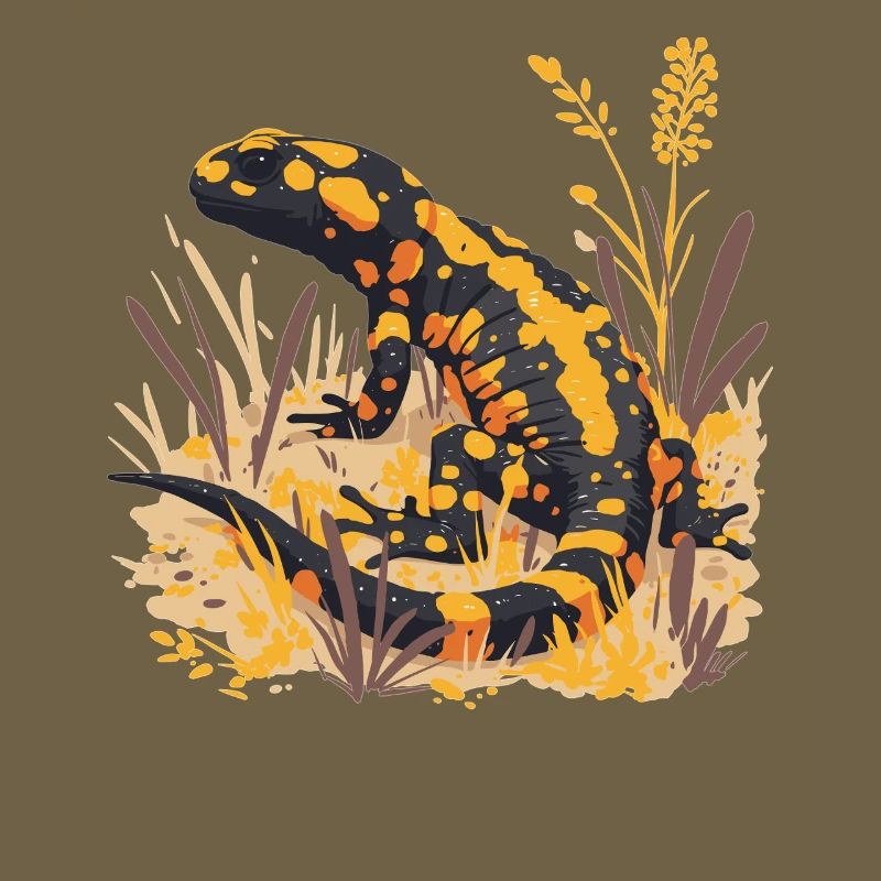 Feuersalamander Salamander
