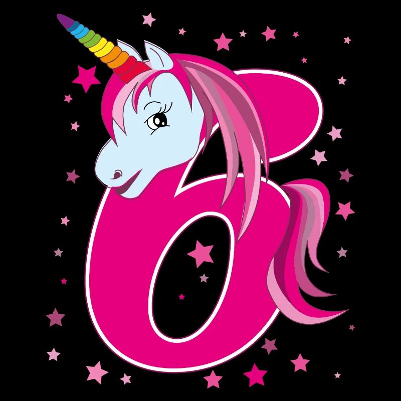 Licorne, 6 ans, 6e anniversaire, enfant