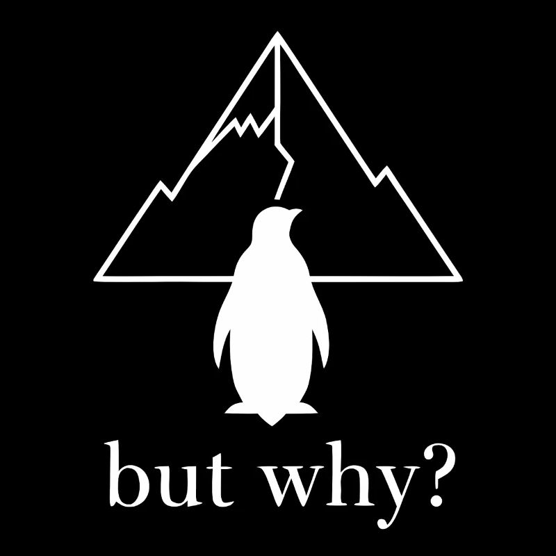Penguin | Funny Nihilistic Penguin