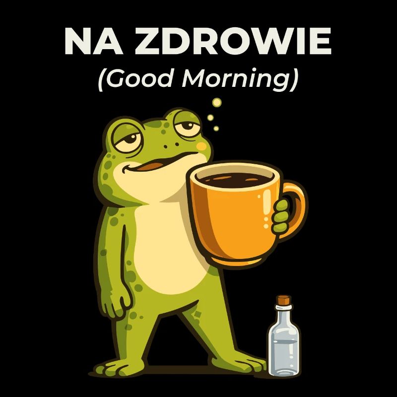 Frog Na zdrowie Café & Vodka Humour