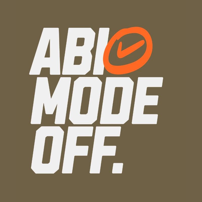 Mode Abio désactivé
