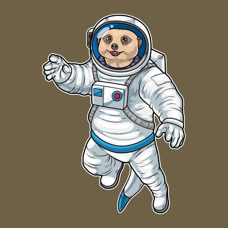 Astronaute spatial de Suricate