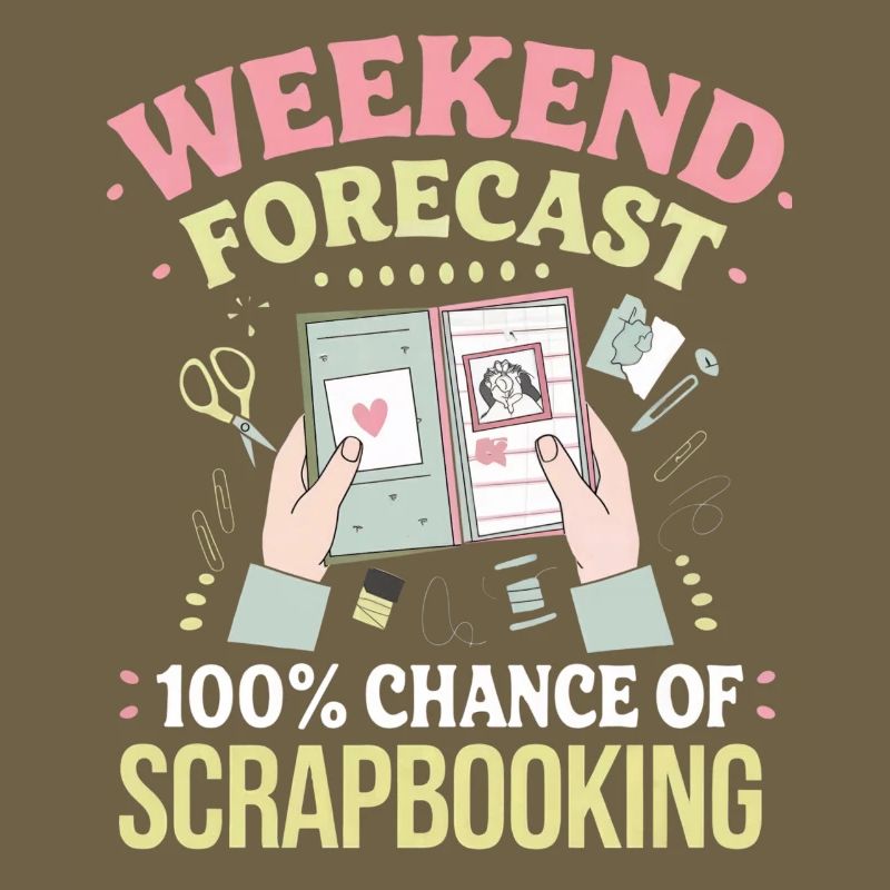Weekend Scrapbooking Forecast