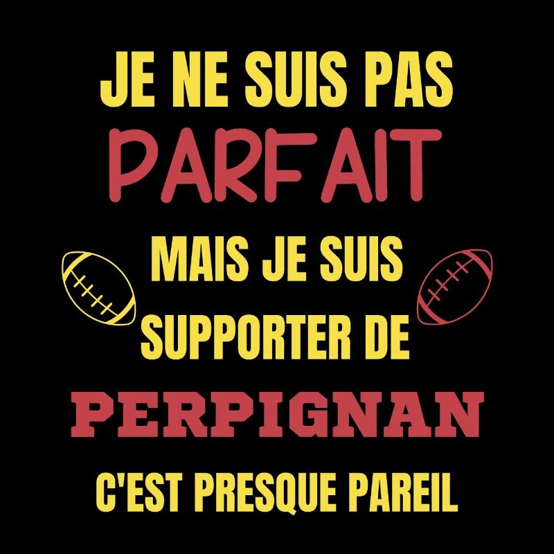 Supporter Rugby Perpignan Humour