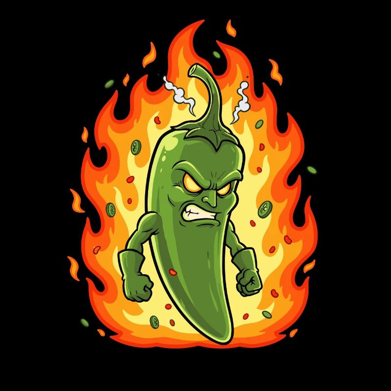 Feuriger Chili-Kämpfer