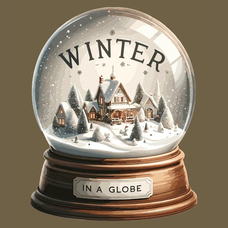 Winter Magic Snow Globe Village