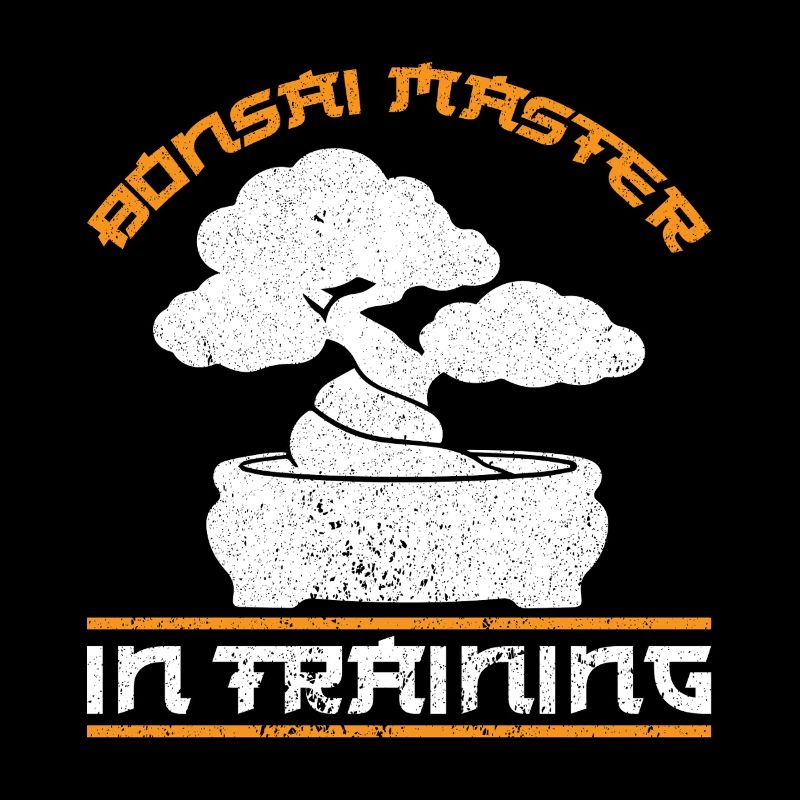 Bonsai Master In Training Zen Gardener Design