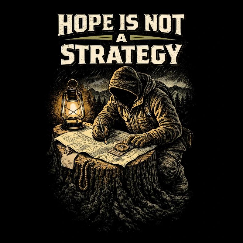Prepper Überlebenskünstler Hope Is Not A Strategy