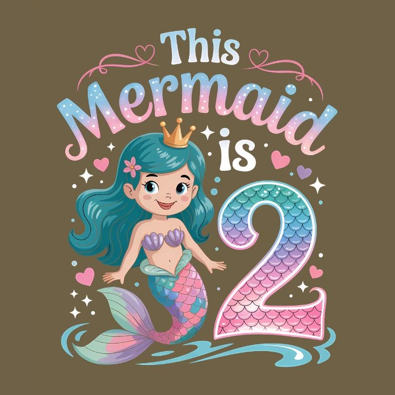 Sirène 2e anniversaire 2 ans