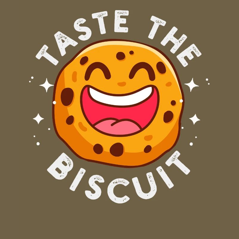 Cheerful Cookie Emoticon-Logo