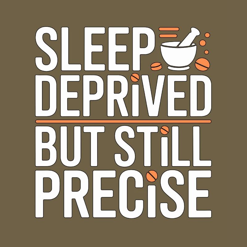 Pharmacist Student Sleep Deprived Pharmacy Trainee