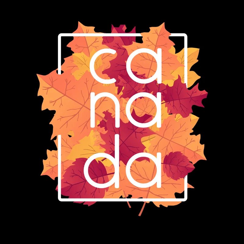 Canada Autumn Maple Leaves Design