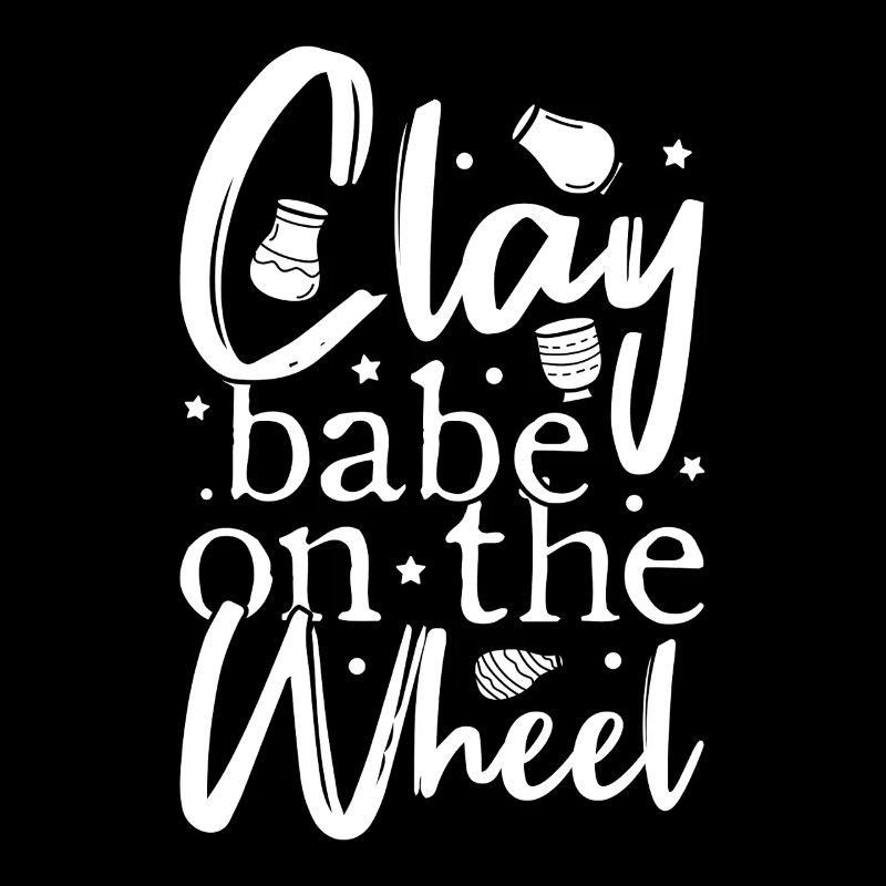 Pottery Artists Clay Babe On The Wheel Pottery