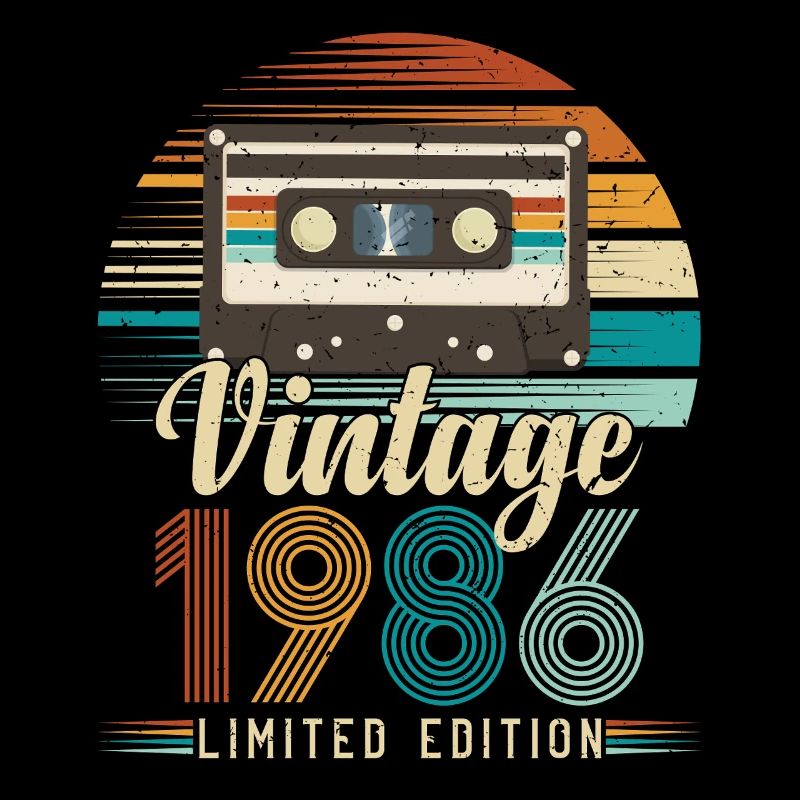40-jähriges Jubiläum 1986 Geburtstagsgeschenk