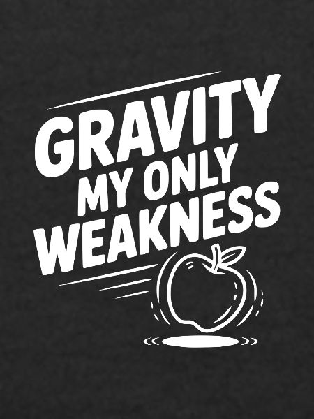 Gravity My Only Weakness