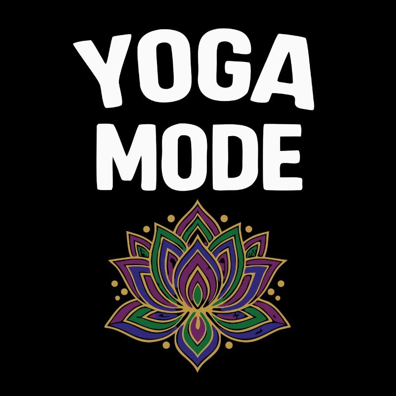 Yoga Mode On Lotusblüte