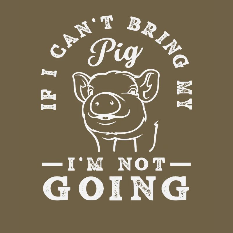 Si mon cochon n’a pas le droit de venir avec moi, je n’irai pas