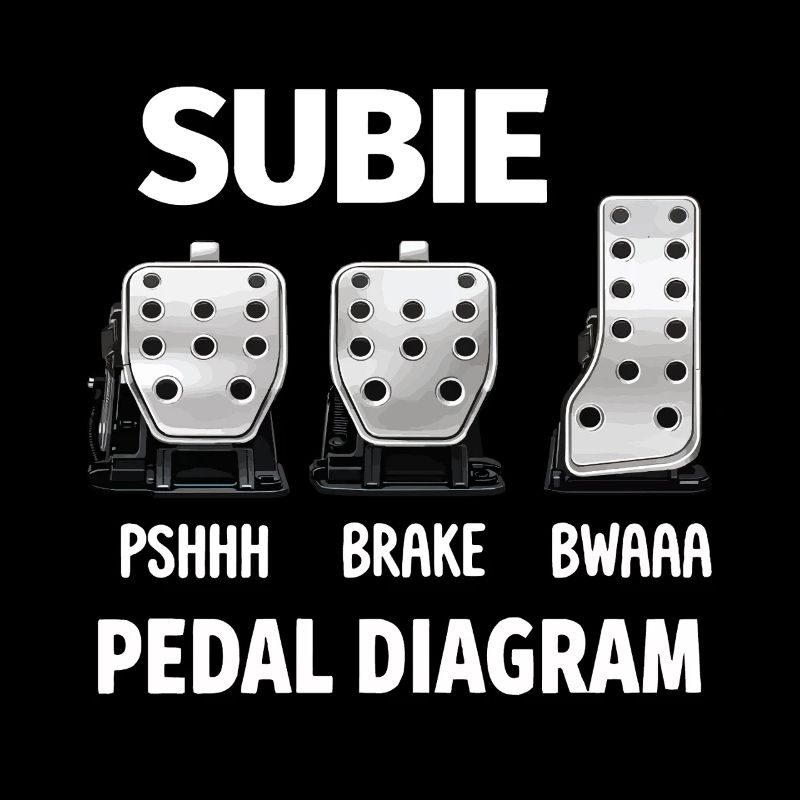 Subie Pedaldiagramm 