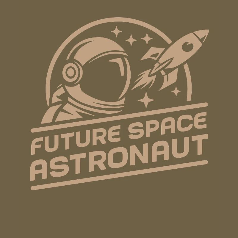 Future Space Astronaut Retro Space Adventure