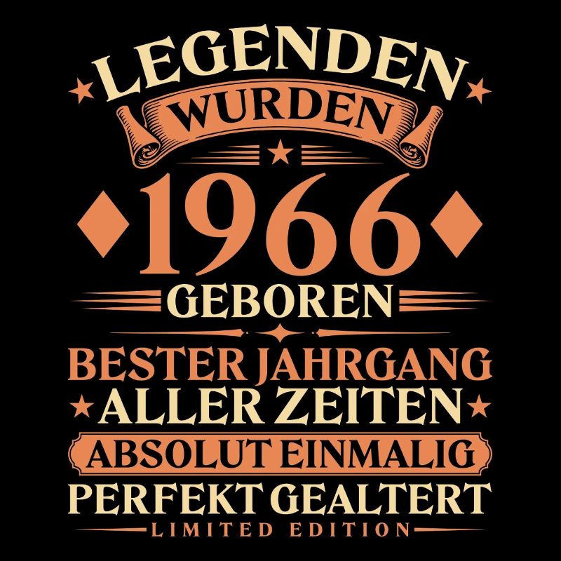 Legenden wurden 1966 geboren – 60. Geburtstag