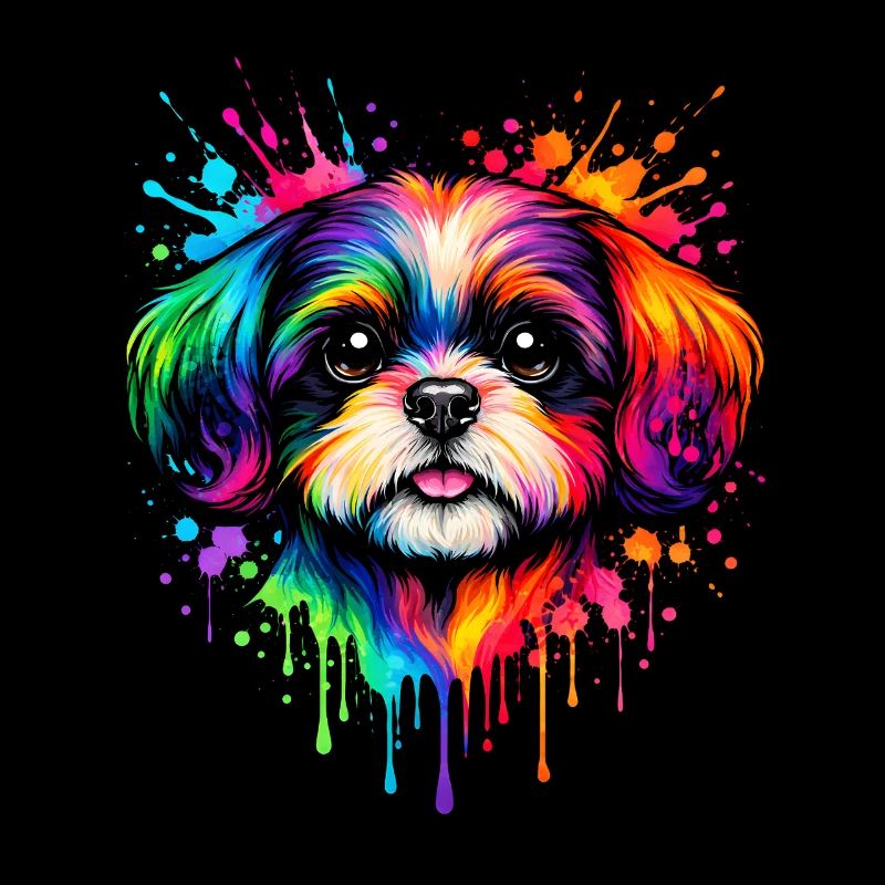 Shih Tzu | Art pop pour petits chiens