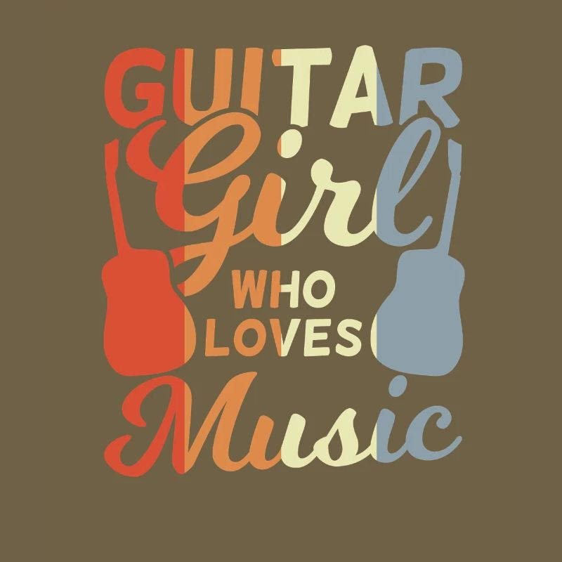 Gitarren Mädchen