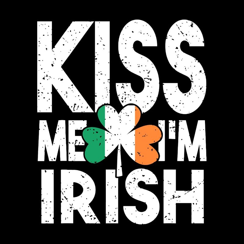 Kiss Me Irish Shamrock