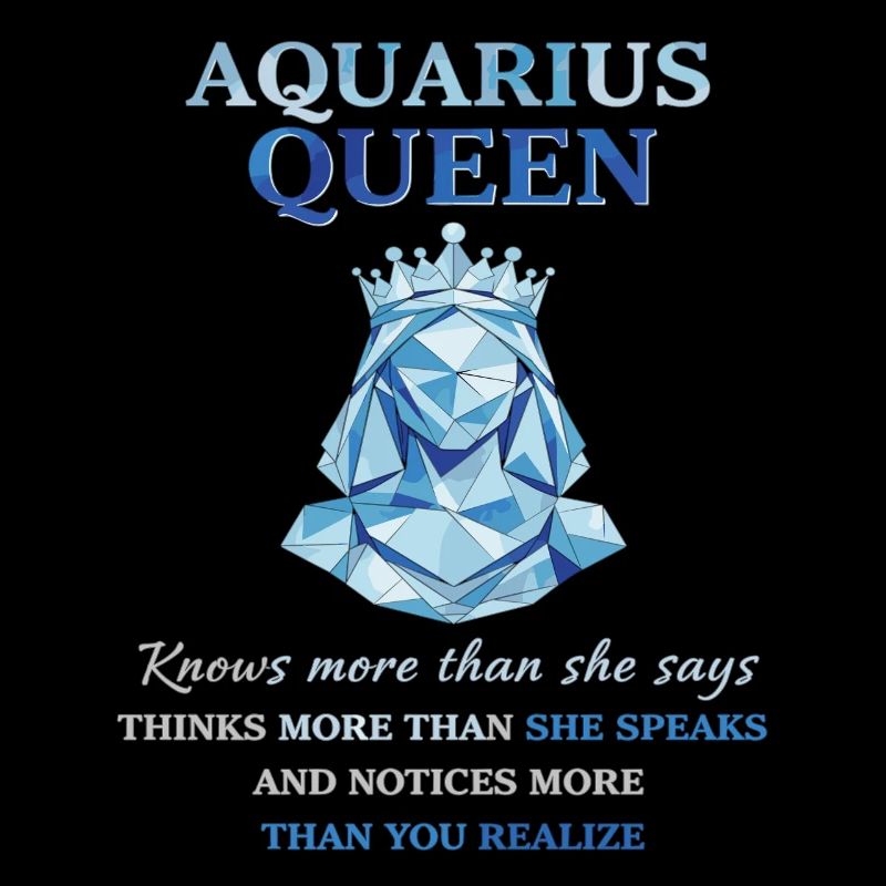 Aquarius Queen Sternzeichen Wassermann