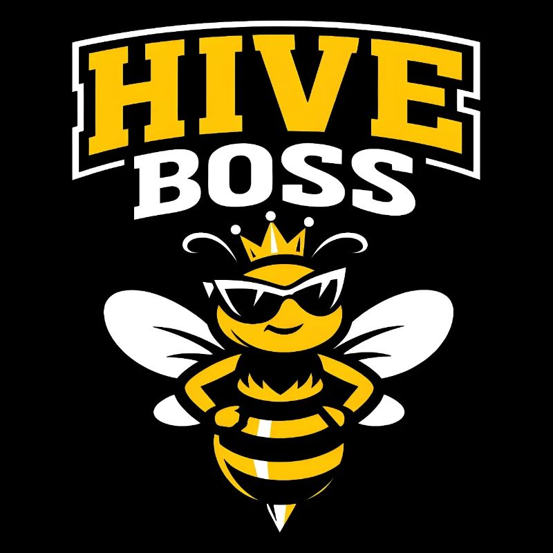 Funny Bee Beekeeper King