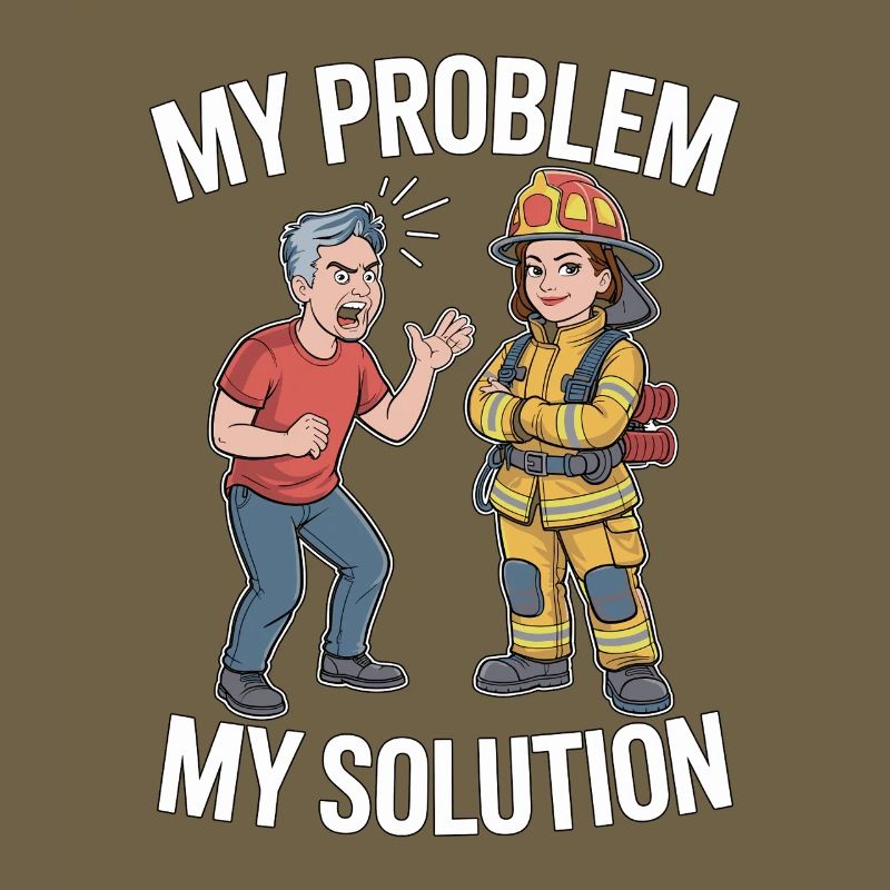 Fire Engineer My Problem My Pictogram Mom Dad