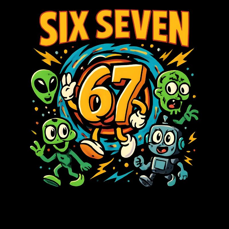 Six Seven 67 Italian Brainrot Nerd Humor Funny