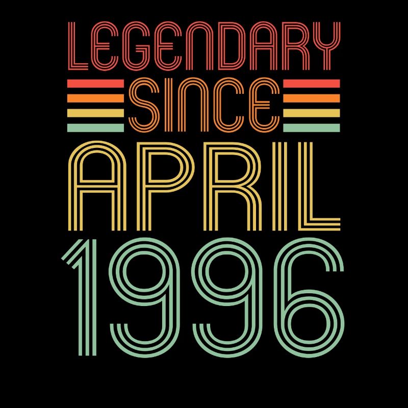 Legendary since April 1996, Retro, Geburtstag