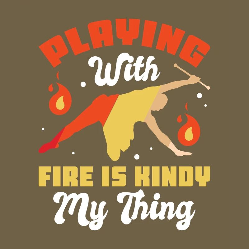 Dancing Vortex Dance School Fire Stick Dancer