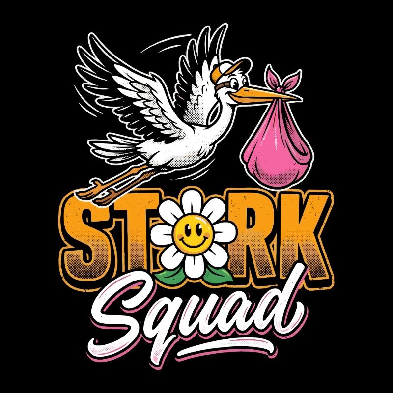 Stork Squad: Fröhlicher Storch